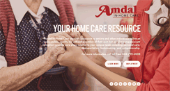 Desktop Screenshot of amdalinhome.com